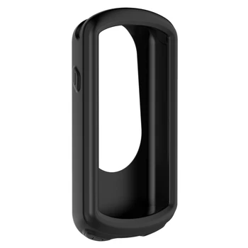 Калъф, съвместим с Edge 1030 Plus GPS - Силиконова защитно покритие, водоустойчив силиконов калъф от силициев диоксид TPU - черен