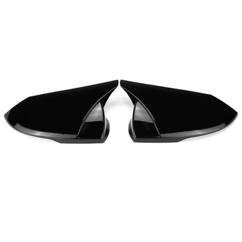 Колата M Style Лъскаво черен калъф за огледала за обратно виждане, Тампон на дограма, капаци на страничните огледала за Hyundai Elantra 2021 2022