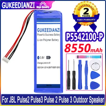 Преносимото Батерия P5542100-P, За да JBL Pulse2 Pulse3 Pulse 2 Pulse 3 Външен Говорител Акумулаторна Батерия 8550 ма + Инструменти