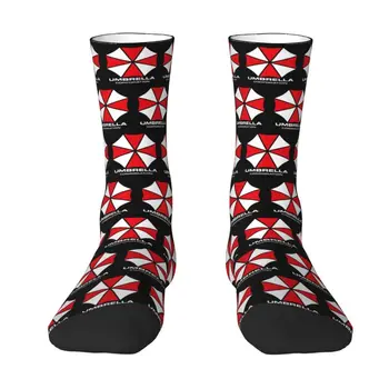 Чорапи Kawaii Umbrella Corporation, женски мъжки топли спортни чорапи с 3D принтом за игри, футбол