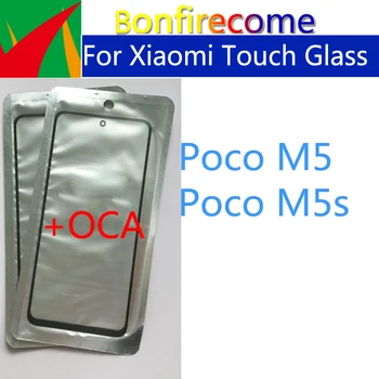 10 бр. \ Лот Предно Стъкло За Xiaomi M5 M5s панел LCD сензорен екран Външна Леща С Подмяна на лепило ЗЗД