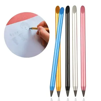 2 елемента Сплав Вечен молив Висококачествен стираемый многоцветен Безкраен молив за Еднократна употреба Вечна писалка за рисуване