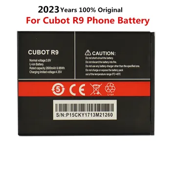2023 Година Оригиналната работа на смени батерия с капацитет 2600 mah за Cubot R9, смарт мобилен телефон, Висококачествени Акумулаторни батерии