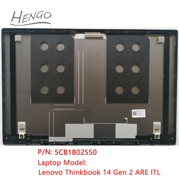 5CB1B02550 Сив Оригинален Нов За Lenovo Thinkbook 14 Gen 2 ARE ОТ LCD дисплей с Задния капак на Задната част на Кутията Калъф