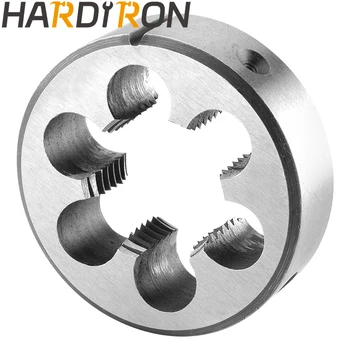 Hardiron 1-3/8-16 Кръгла плашка за резби, 1-3/8 x 16 Машинно плашка за подслушване в дясно