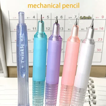 Ins Туинкъл Красив Механичен Молив 0,5 мм Macaron Цвят Съобщение за Автоматичен Молив за Писане Корейски Канцеларски материали за училището офис