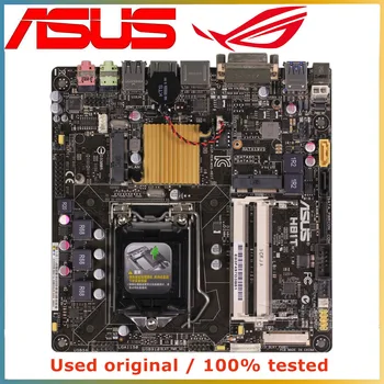 MINI ITX За Дънната платка на компютъра ASUS H81T LGA 1150 DDR3 16G За Десктоп дънна платка Intel H81 SATA III PCI-E 3,0x16
