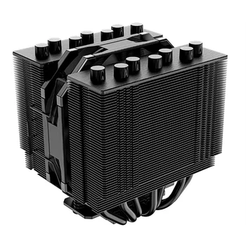 SE-207-XT ТЪНЪК ЧЕРЕН, със 7 Топлинна Тръби Процесора Охладител с Двоен Вентилатор, Радиатор и Радиатор за AMD, Intel 1700 Am4 2011