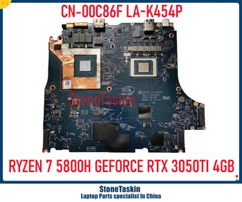 StoneTaskin се Използва CN-00C86F За слот на дънната платка на лаптоп Dell Alienware M15 R5 AMD LA-K454P Ryzen 7 5800 CPU RTX3050TI 4 GB DDR4