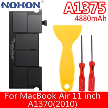 Батерия за лаптоп NOHON За Apple MacBook Air 11 инча A1375 Notebook Bateria 