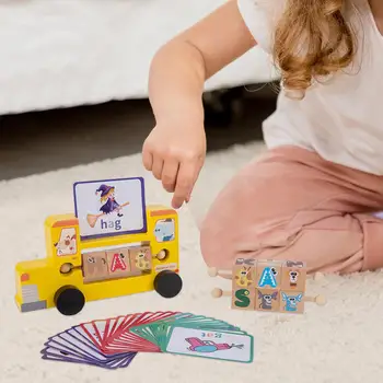 Блок за писане на букви, образователни играчки за деца в предучилищна възраст от 3 години за момчета и момичета