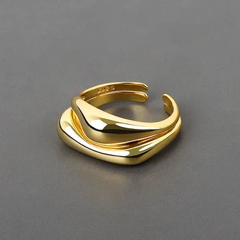 Винтажное пръстен с големи веригата в стил Бохо За жени И Мъже, Антични пръстени от ставите, Бижута за пръстите, Anillos 2023