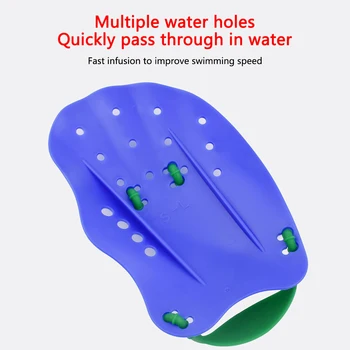 Гмуркане гмуркане ръкавици разтеглив воден спорт ръкавици водоустойчив лек портативен с вода дупка, обслужващ преподаване аксесоари