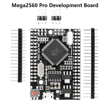 Електронна платка за развитие Mega2560 Pro се интегрира модулна такса CH340G/ATmega2560 с чип 16AU, съвместими с Мега 2560