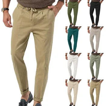 Мъжки свободни директни ежедневни панталони Мъжки ежедневни панталони Мъжки дишащи панталони