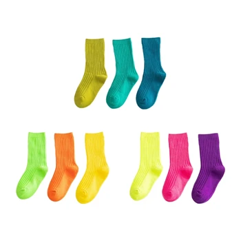 Обикновена чорапи за деца, чорапогащи над коляното, Дишащи Детски чорапи