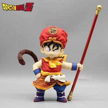 Фигурка на Dragon Ball Соу Goku Аниме Фигурка Герой от Поредицата Westbound Тигровая Кожата 19 см PVC Модел на Статуята на Кукла Колекция Decora Играчки
