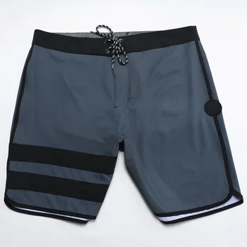 Чисто нови Бермуди, мъжки панталони за каране на сърф, плажни шорти за плуване, Еластични бански, Водоустойчив шорти от ликра E841
